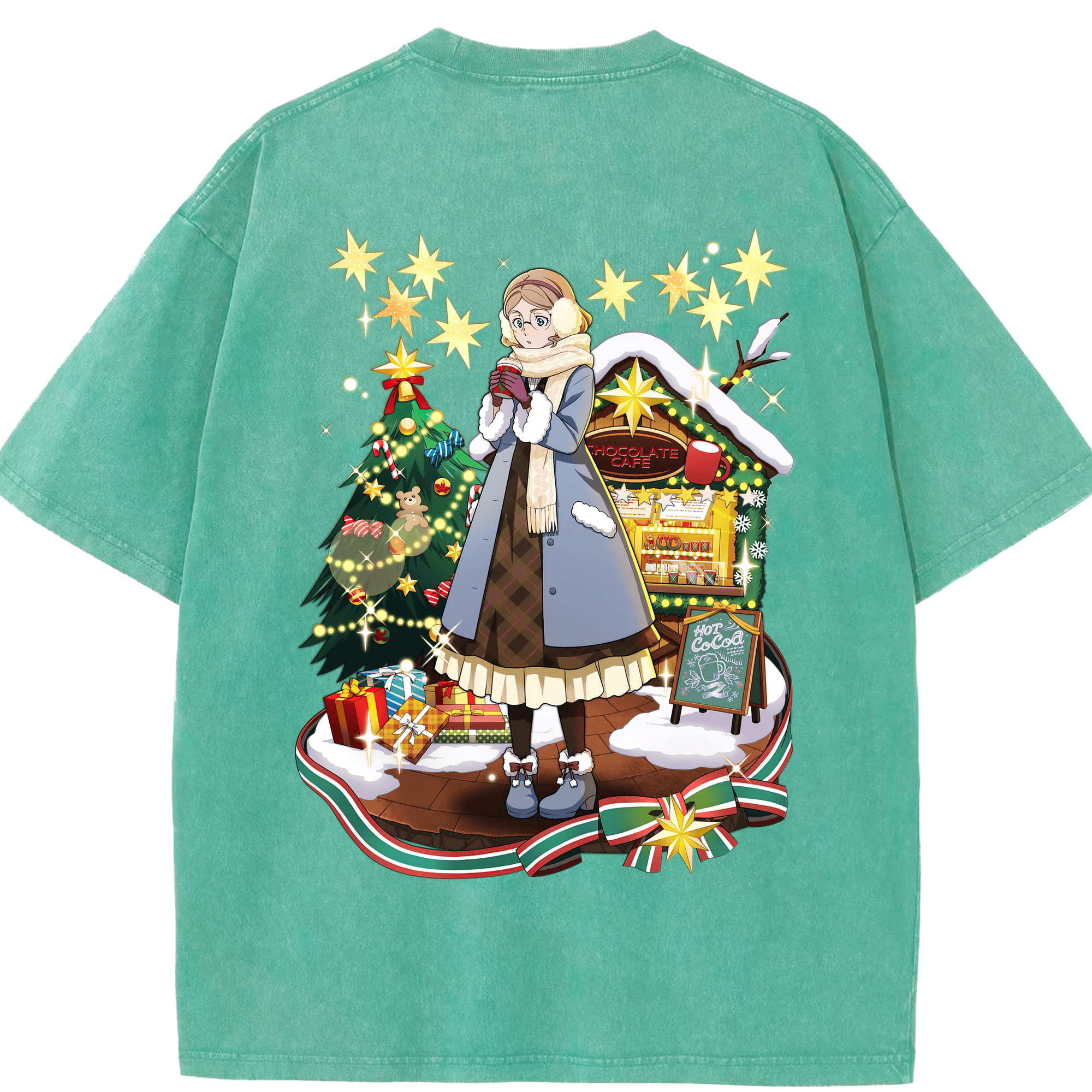 （画像用） 文豪ストレイドッグス Bungo Stray Dogs 綿100% ヴィンテージ風 半袖Tシャツ（背面プリント）